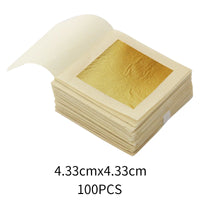 24k Edible Gold Leaf Foil Sheets, 24k Gold Leaf Sheets Food