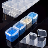 28/56 Grids Diamond Painting Storage Box Beads Organizers  Diamond Nail Art Crafts Container Diamond Embroidery Tools Accessoris