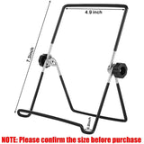 AOOKMIYA 2pcs Adjustable Plate Stand Easel Picture Frame Stand Foldable Tablet Iron Display Holder Stand for Displaying Photo Plate Books