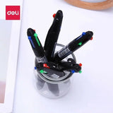 2pcs/lot Multicolor Ballpoint Pens 4-in-1 Retractable Ballpoint Pens 4 Vivid Colors Ball Pen Best for Smooth Writing Gift
