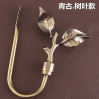 2pcs/set Curtain Tieback Holder Hooks Tie Backs Bedroom Living Room Curtain Decoration Accessories Holdback Wall Curtain Hooks