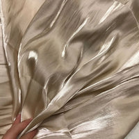 3/5/10m Glossy Silk Gradient Fabric,Shiny Clothing Fabric, Polyester Holographic Dress Material, Glitter Iridescent Satin Fabric