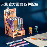 3/6/12 pcs Ballpoint Pen Anime Series Red Blue Green Orange Ink 0.7mm Stationery Office Supplies School Students Supplies