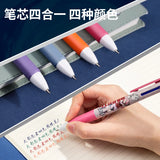 3/6/12 pcs Ballpoint Pen Anime Series Red Blue Green Orange Ink 0.7mm Stationery Office Supplies School Students Supplies