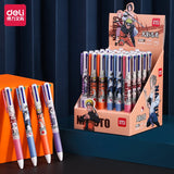 3/6/12 pcs Ballpoint Pen Anime Series Red Blue Green Orange Ink 0.7mm Stationery Office Supplies School Students Supplies