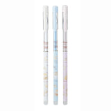 3 Pcs Deli Pokemon Erasable Gel Pen 0.5mm Cute Pikachu Kids Gel Ink Pens Kawaii School Supplies Student Stationery Girls Gift