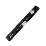 300/400/600MM High Precision Aluminum Alloy Spirit Level Ruler Construction Bubble Level Non-magnetic Horizontal Measuring Tool