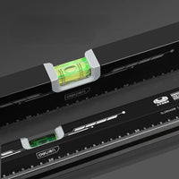 300/400/600MM High Precision Aluminum Alloy Spirit Level Ruler Construction Bubble Level Non-magnetic Horizontal Measuring Tool