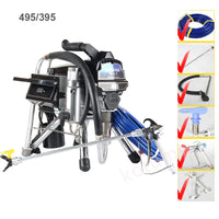 AOOKMIYA 3000W Electric High Pressure Airless Spraying Machine Internal-feed Painting Tool Airless Spray Gun 495/395 3L Large Flow