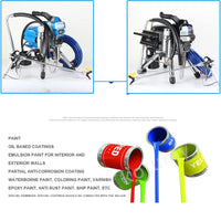 AOOKMIYA 3000W Electric High Pressure Airless Spraying Machine Internal-feed Painting Tool Airless Spray Gun 495/395 3L Large Flow