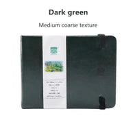 300g Travel Sketchbook Supplies 100% 24 Art Fine Cotton Paper Baohong Watercolor Texture Portable PU On Sheets