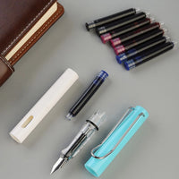 30PCS Ink for Fountain Pen Fountain Pen Cartridge Stationery  Pens for Writing Ink 3.4 MM Bore Diameter High Quality GB02