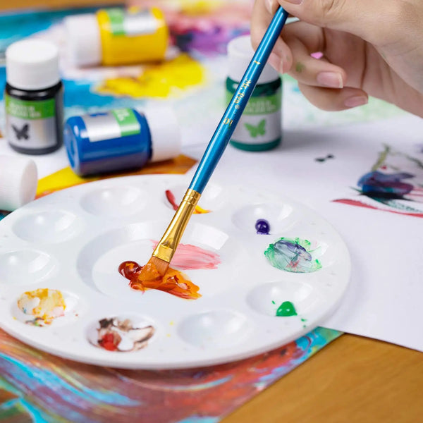 Riyanon Paint Palette 36 Wells Artist Plastic Paint Holder Tray with S –  AOOKMIYA
