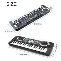 37/61 Keys Electronic Organ USB Digital Keyboard Piano Musical Instrument Kids Toy Electric Piano With Microphone For Children