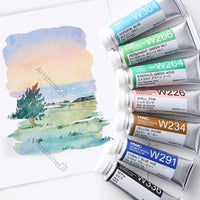 48/60 Sets Holbein Artists' Watercolors 5ML Tubes Professional Water Color Pigment Artist Painter Student Art Supplies