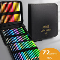 48/72/120/200 pçs conjunto de lápis coloridos aquarela desenho lápis com lápis casos desenho profissional esboçar suprimentos de arte