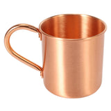 4X Pure Copper Moscow Mule Mug Solid Smooth Without Inside Liner For Cocktail Coffee Beer Milk Water Cup Home Drinkware