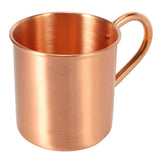 4X Pure Copper Moscow Mule Mug Solid Smooth Without Inside Liner For Cocktail Coffee Beer Milk Water Cup Home Drinkware