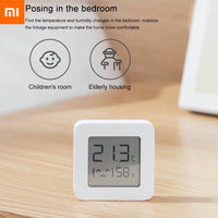 5/4/3/2 Pcs Xiaomi Mijia Thermometer 2 Bluetooth-compatible Smart Remote Control Temperature Humidity Sensor with LCD Screen