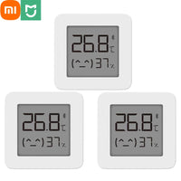 5/4/3/2 Pcs Xiaomi Mijia Thermometer 2 Bluetooth-compatible Smart Remote Control Temperature Humidity Sensor with LCD Screen