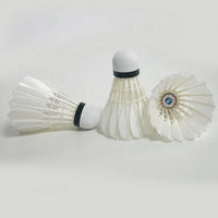 AOOKMIYA 5 Tube Goose Feather Badminton Shuttlecock for Training Shuttlecock