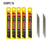 50/100PCS Deli 30 degree art blade small paper cutting carving cutting tool 9mm industrial  automobile film craft knife