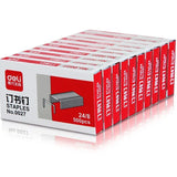 500pcs/Box Deli 24/8 Heavy Duty Staples Binding 50 Sheets Stapler School Office Supply Student Stationery Business Tool