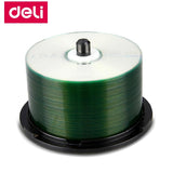 50PCS/LOT Full Box Deli 3725 CD-R Blank Discs Recordable Compact Disc 700MB/80min/52x CD-R BLANK Discs