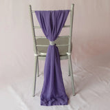 50pcs Chiffon Chair Sash Chiavari Chair Decoration Sashes For Wedding Birthday Party