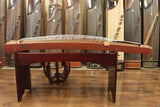 Two Cranes Facing the Sun Carved Guzheng (696D)