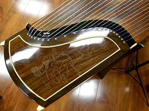 Dunhuang Indian Rosewood Zitan Guzheng with Silverthread Inlay 698J