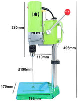 BACHIN MINIQ Bench Drill Stand 710W Mini Electric Bench Drilling Machine Drill Chuck 1-13mm