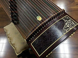 Dunhuang Indian Rosewood Zitan Guzheng with Master Xu Signature and Silverthread Inlay 698JM