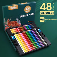 48/72/160 Colors Drawing Pencil Color Pencil Safe Non-toxic Oil