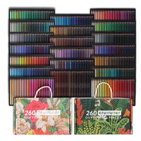 520 Colors Professional Oil Colored Pencils Artist Pencils Set Soft Series Lead for Coloring Book Sketching Drawing Art Supplies