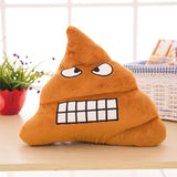 AOOK 5 Types Mini Emoji Pillow Cushion Poop Shape Pillow Doll Toy Throw Pillow Amusing emotion Poo Cushion almofadas H1