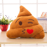 AOOK 5 Types Mini Emoji Pillow Cushion Poop Shape Pillow Doll Toy Throw Pillow Amusing emotion Poo Cushion almofadas H1