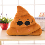 AOOK 5 Types Mini Emoji Pillow Cushion Poop Shape Pillow Doll Toy Throw Pillow Amusing emotion Poo Cushion almofadas H1