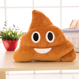 AOOK 5 Types Mini Emoji Pillow Cushion Poop Shape Pillow Doll Toy Throw Pillow Amusing emotion Poo Cushion almofadas H1