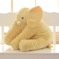 AOOK Cartoon Pollow Elephant cushionToy Kids Sleeping Back Cushion stuffed Pillow Elephant Doll Baby Doll Birthday Gift for Kids