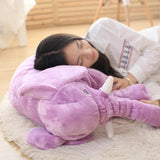 AOOK Cartoon Pollow Elephant cushionToy Kids Sleeping Back Cushion stuffed Pillow Elephant Doll Baby Doll Birthday Gift for Kids