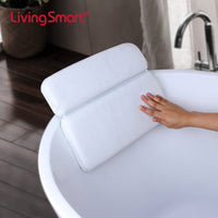 Aook PVC foam sponge bath pillow bathtub pillow bathroom bath head pillow sucker bath head pillow