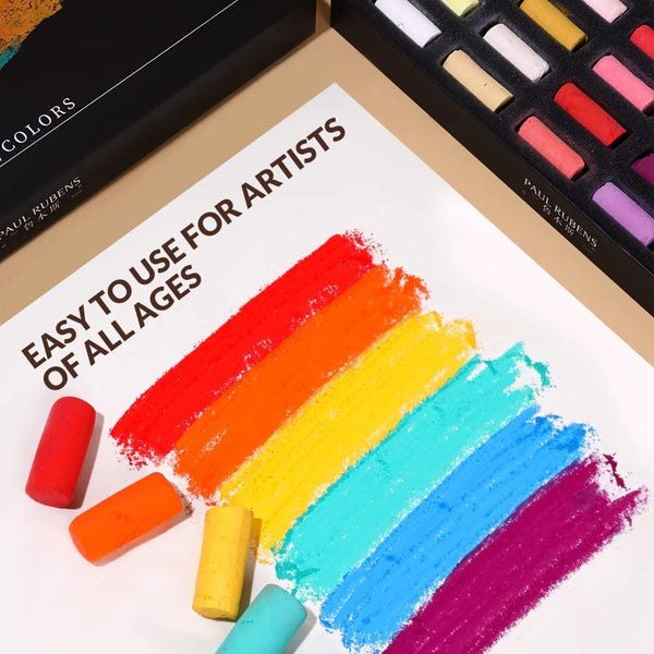 Paul Rubens Professional Soft Pastels 40 Portrait Colors Chalk