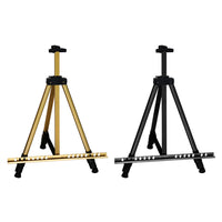 AOOKMIYA 63 inch Aluminum Alloy Tripod Display Bracket Folding Telescopic Studio Painting Easel for Outdoor Travelling Accessories