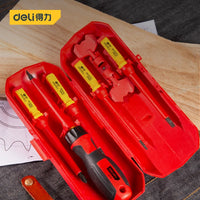 7/12 Pcs Magnetic Insulated Screwdriver Set SLOTTED/Phillips/Pozidriv Multifunctional Hand Tools Professional Screwdrivers