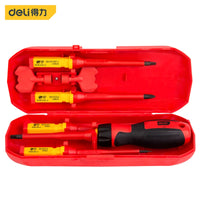 7/12 Pcs Magnetic Insulated Screwdriver Set SLOTTED/Phillips/Pozidriv Multifunctional Hand Tools Professional Screwdrivers