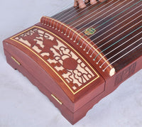 Dunhuang Entry level Duo Cranes Facing The Sun Carved Guzheng 696D 敦煌牌双鹤朝阳 for Begginers (A)