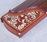 Dunhuang Entry level Duo Cranes Facing The Sun Carved Guzheng 696D 敦煌牌双鹤朝阳 for Begginers (A)