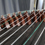 Professional Rosewood(ZITAN) Guzheng (163cm) - Handcrafted with Deep-Sea Shell Inlay, Suitable for All Skill Levels, Includes Professional Tuner, Tuning Wrench, Backpack, and More