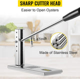 VEVOR Oyster Shucker Tools, Stainless Steel Clam Opener Machine with G-Clip for Easy Operation, Solid Option for Hotel Buffets or Gift